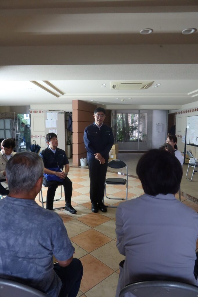 松戸市長来訪